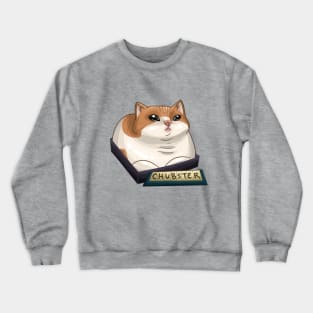 Sad Chubster Cat Crewneck Sweatshirt